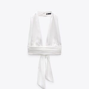 Zara Satin Top